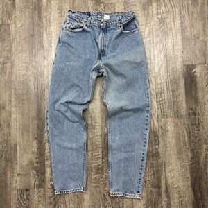 Vintage Levi’s 550 Relaxed Fit Tapered Leg Denim Jeans Made in USA